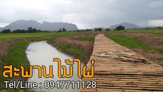 รีวิว : สะพานทางเดินไม้ไผ่ (ราชบุรี)