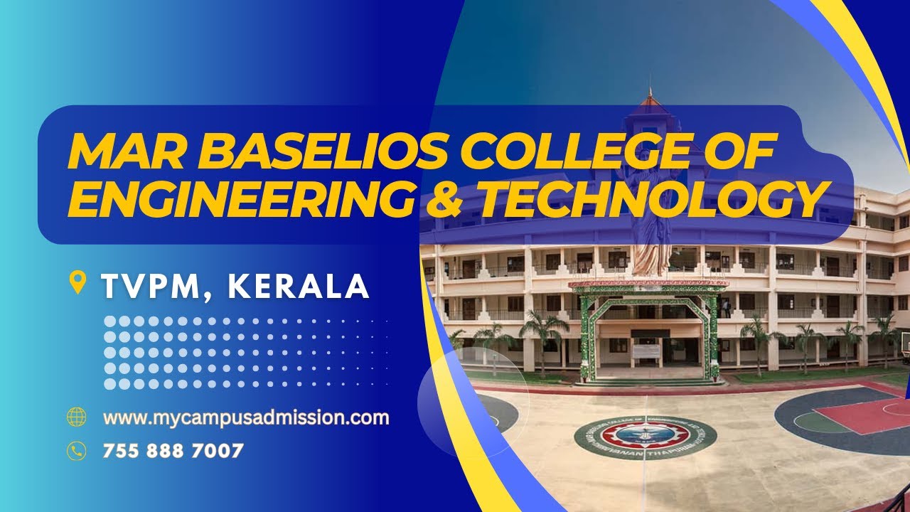 Mar Baselios College Of Engineering And Technology - Trivandrum ...