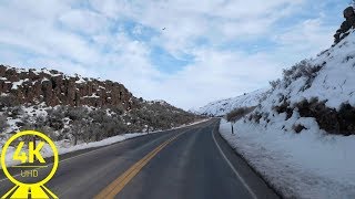 Winter Scenic Drive in 4K 60fps - Eastern Washington - Short Preview