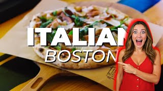 Boston's ITALIAN RESTAURANTS 🍔 Showdown! Top 5 Places Ranked! Massachusetts