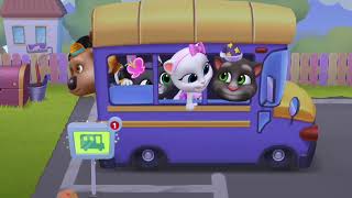 My Talking Tom Friends Day 3 - The wheels on the bus