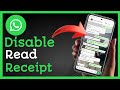 Turn Off WhatsApp Read Receipts & Go Invisible! (Super Easy Guide)