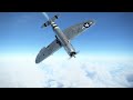 ta 152 h 1 vs p 47d high altitude dogfight il 2 great battles