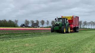 POV John Deere 6150M with Pöttinger Jumbo 6620 combiline