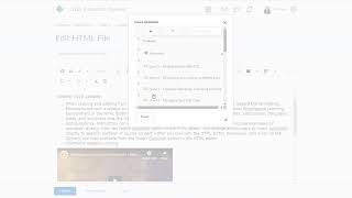 HTML Editor update
