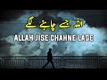 ALLAH Jise Chahne Lage | Beautiful Spiritual Quotes | Listen the Islam Q.K