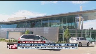 IndyGo bus re-routes accompany new transit center