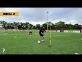 3 passing drills using a triangle joner s favourite drills ep 1