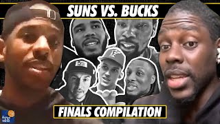 CP3, Kevin Durant, Jrue Holiday Dame & More | Suns vs. Bucks 2021 NBA Finals Compilation | JJ Redick
