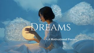 Dreams By Langston Hughes | Motivational Poem | Harlem Renaissance | Visual Poetry.