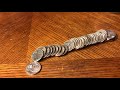 coin roll hunting nickels silver and gold found