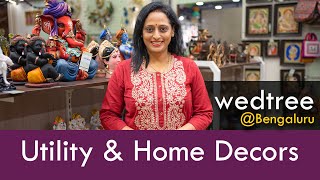 Utility \u0026 Home Decors Walkthrough | Wedtree @ Jayanagar, Bengaluru | 25 August 2023