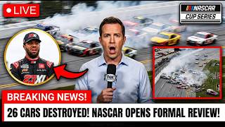 NASCAR Opens Formal Review! What Really Caused The 26-Car Talladega Crash Has The Garage Divided