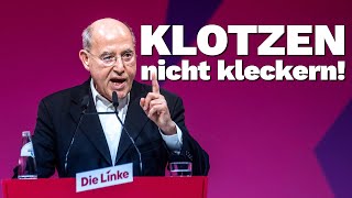 Gregor Gysi spricht KLARTEXT! Geheimplan Mission Silberlocke enthüllt!