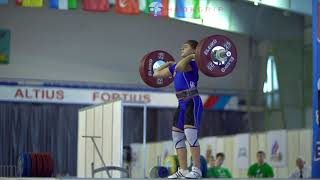 Natalya Khlestkina (63) - 121kg Clean and Jerk @ 2015 Russian Championships