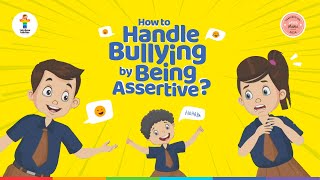 How to handle Bullies by being Assertive? | Emotional Well-being | Rainbow Kiddies Stories for Kids