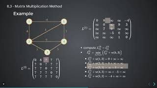 8.3 - Matrix Multiplication Method