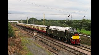 Class 40 THRASH!! D213/40013 'Andania' - 1Z41, Balshaw Lane Jn 27/08/18.