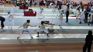 WEI Matt VS CHONG Tristan POOL BOUT CANADA CUP #1 / SENIOR NATIONALS - Cadet Men's Foil