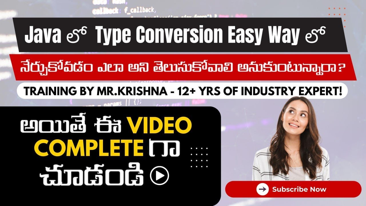 Type Casting / Type Conversion In Java: - YouTube