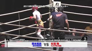 NJKF 2019 west 3rd オープニングファイト40kg級王座決定戦