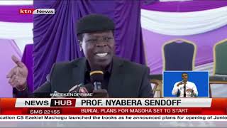 Prof. Nyabera Sendoff: Magoha
