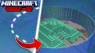 I Drained an OCEAN MONUMENT in Minecraft Hardcore (Hindi)