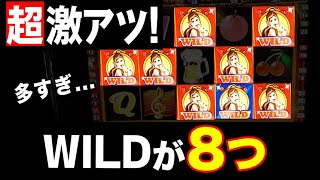 【WILD多すぎ！】この状態は大当たり間違いなし！果たして何枚獲得できるのか...?【シティビストロ】【メダルゲーム】