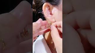 Beautiful Stunning😍 Elegant Earrings  ❤ | Share and like them |#shortsvideo