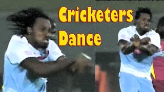 Cricket Player Are funny Dancing On Cricket Field