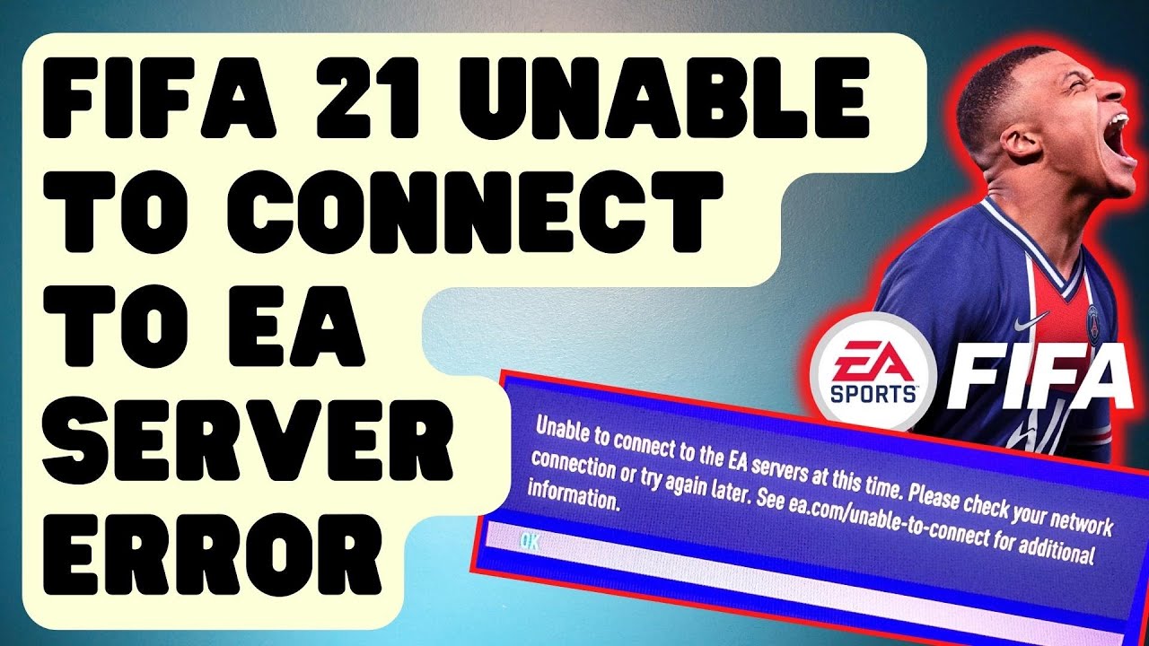 SOLVED: FIFA 21 Unable To Connect To EA Server Error - YouTube