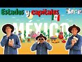 Aprende los estados y capitales de México (1° PARTE) 🇲🇽👏🏼🗺👨🏻‍🏫