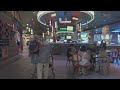 4k resorts world walking tour july 2024 las vegas strip