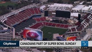Canadian's big weekend at the Super Bowl