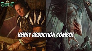 GWENT | Henry Back On Board With Abduction | Nilfgaard Aerondight Deck!