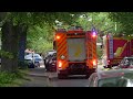 grossbrand gtlf 10.000 ff misburg hannover auf alarmfahrt