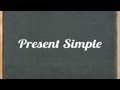 Present Simple Tense - English grammar tutorial video lesson