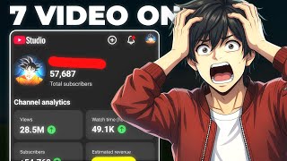 I Tried YouTube Shorts Challenge For 7 Days Only ( Unexpected Result 😲 )