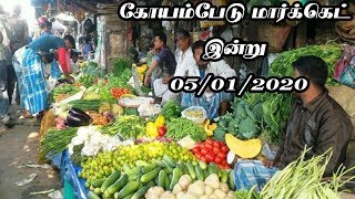 இன்று கோயம்பேடு மார்க்கெட் காய்கறிகள் விலை நிலவரம்