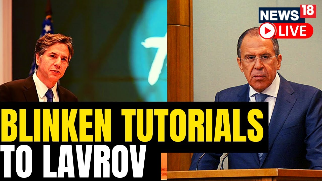 Antony Blinken Tells Lavrov To End The War Against Ukraine | G20 Summit ...