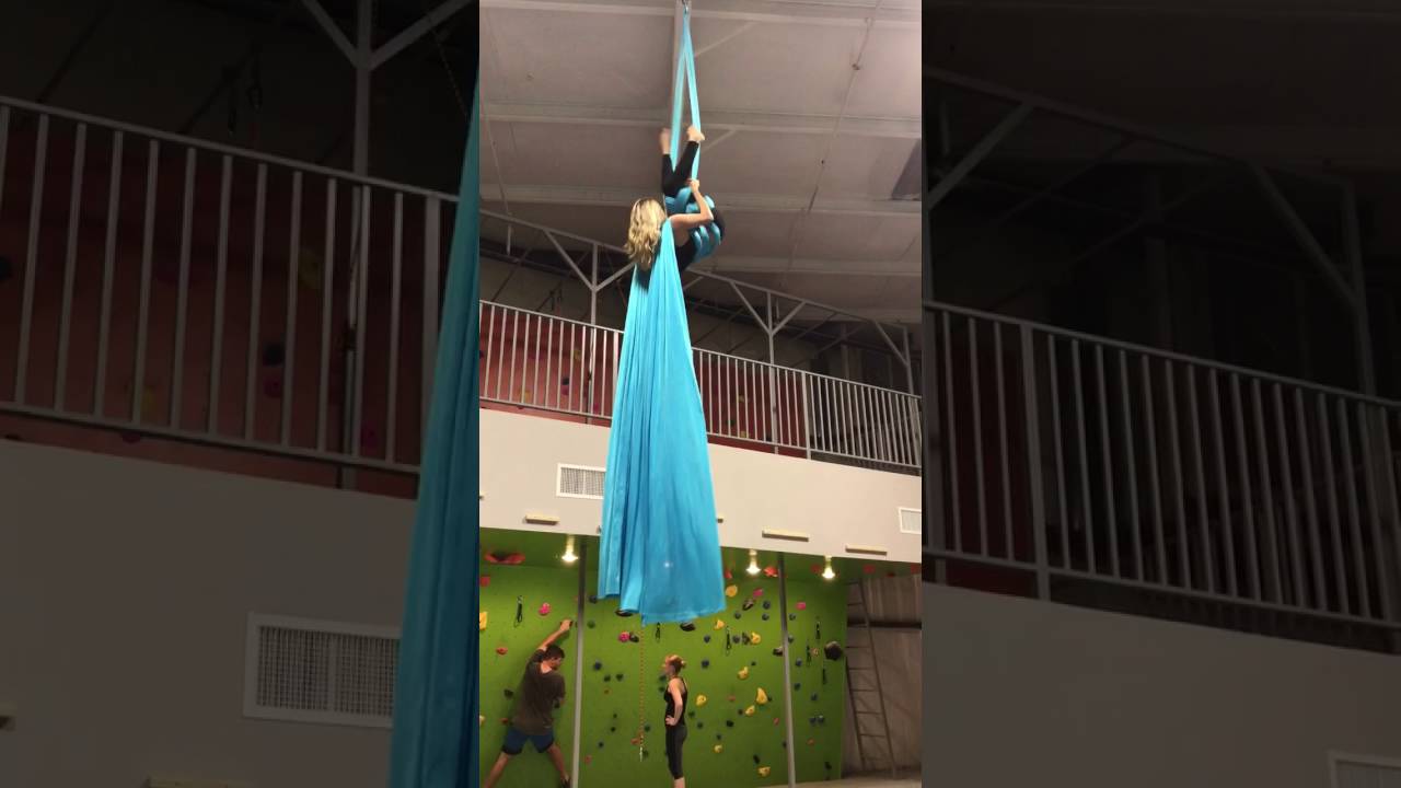 Beginner Aerial Silk Drop Youtube