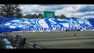 Nordkurve Gelsenkirchen: Choreo beim VfR Aalen