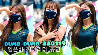 현대건설힐스테이트 임은비 치어리더 공연 dumb dumb 220119