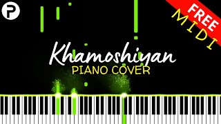 Khamoshiyan Piano Tutorial Arijit Singh Notes Chords Ringtone Karaoke Instrumental