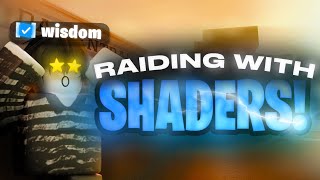 Raiding In Da Hood With SHADERS?!? 🤩