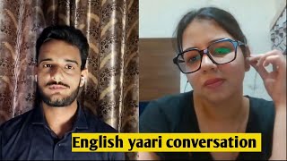 @ENGLISHYAARI LOVELY CONVERSATION WITH BEAUTIFUL TUTOR RINI ROSE