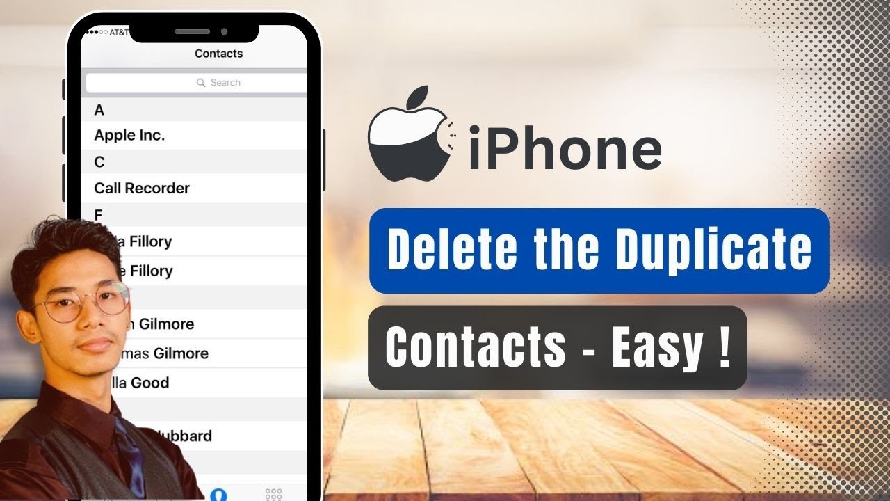 How To Delete Duplicate Contacts On IPhone ! - YouTube