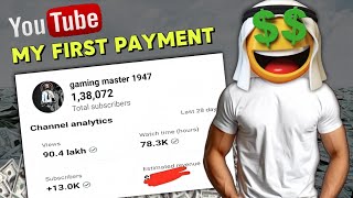 My first YOUTUBE PAYMENT 🥹 | कभी सोचा नही था 💞