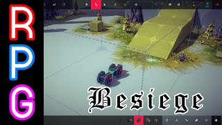 Besiege Tutorial: Great handling without steering parts, extra wheels, or tank controls