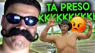 Incriminei um FOLGADO no GTA RP!(Foi PRESO KKKKKK)